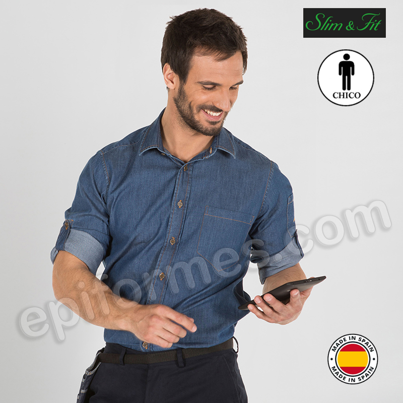 Camisa laboral tejana de hombre