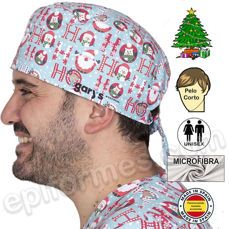 Gorro cirujano Papá Noel 