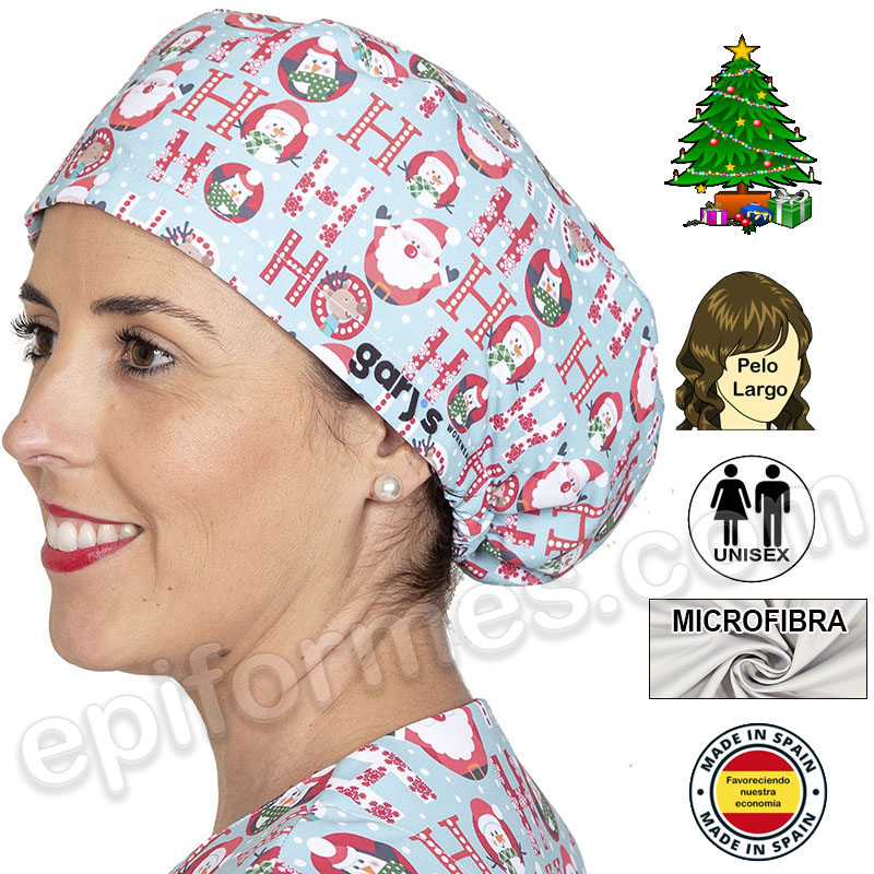 Gorro cirujano Papá Noel