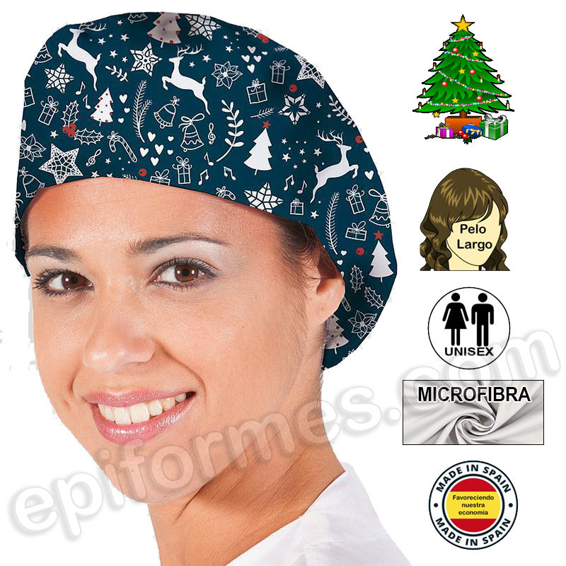 Gorro cirujano Navidad