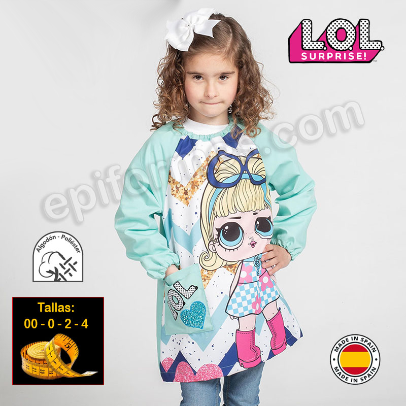 Babi infantil chica L.O.L  Agua marina