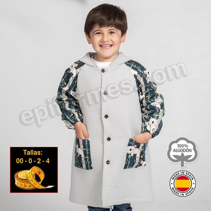 Babi infantil koala gris