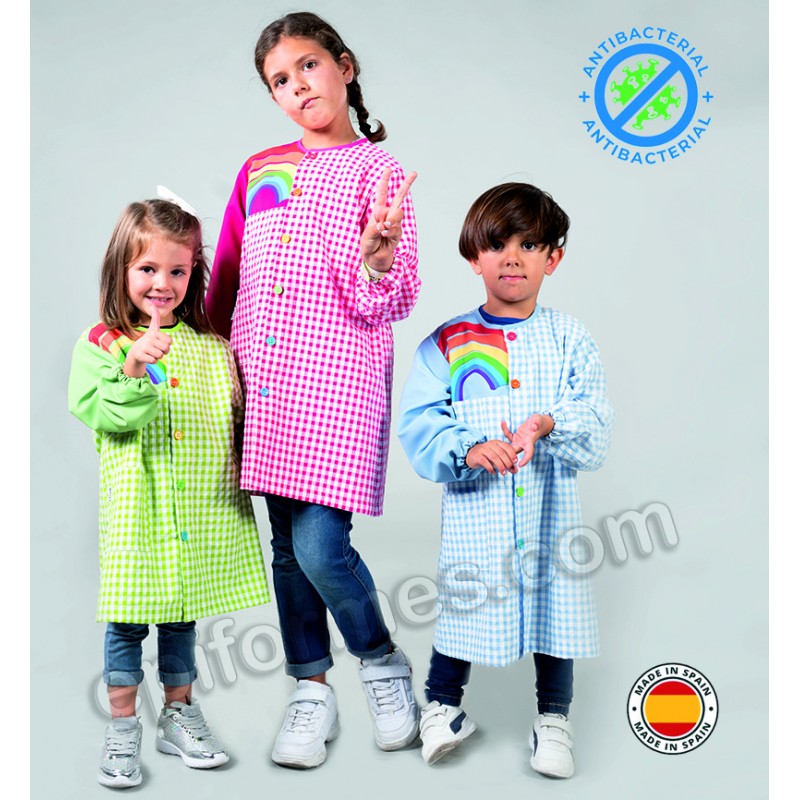 Babi infantil  antibacteriano, arcoíris