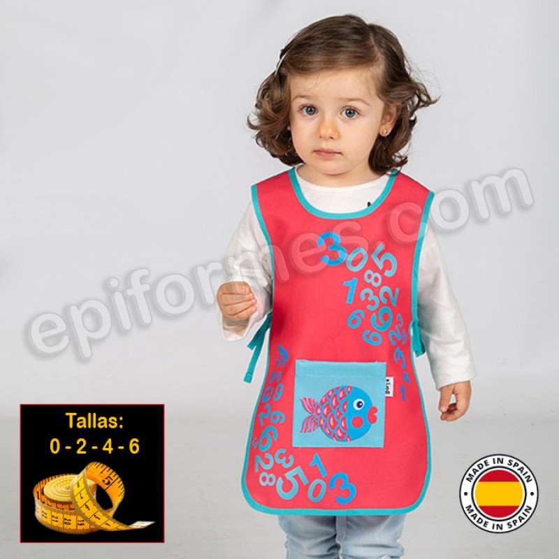 Casulla infantil pez