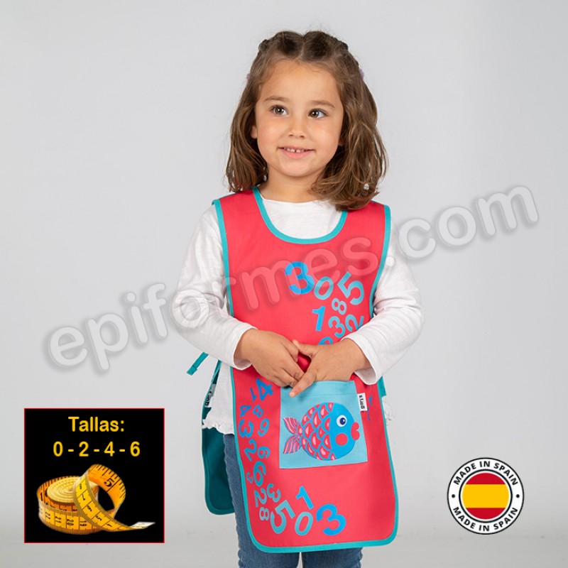 Casulla infantil pez