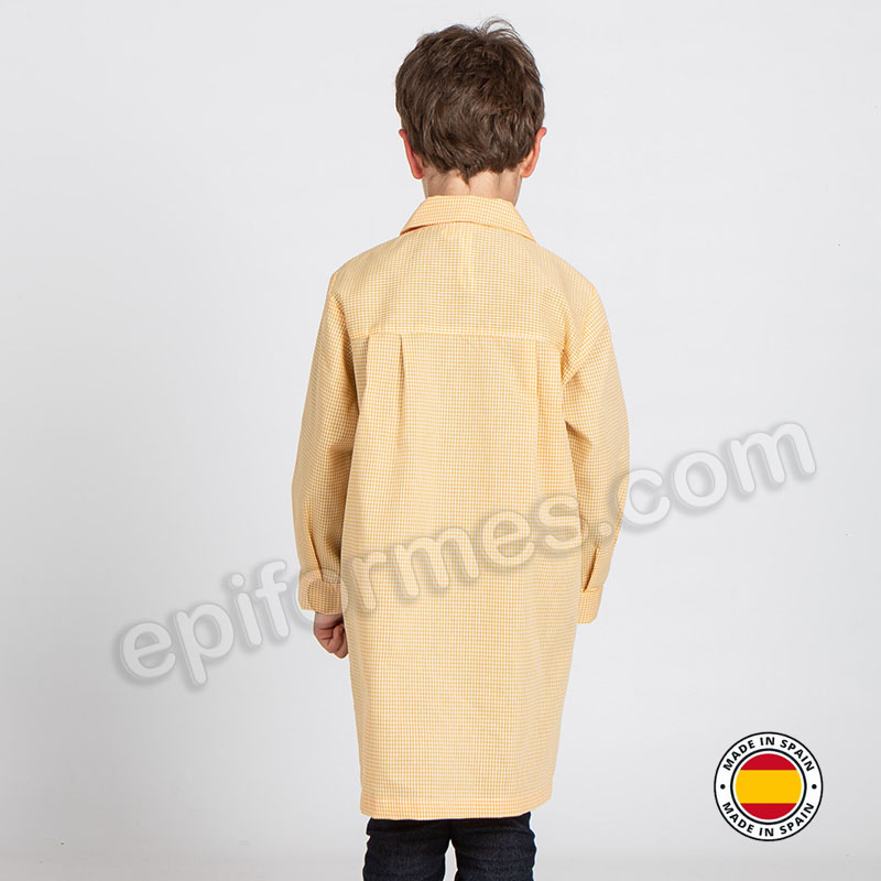 Babi escolar infantil cuello pico