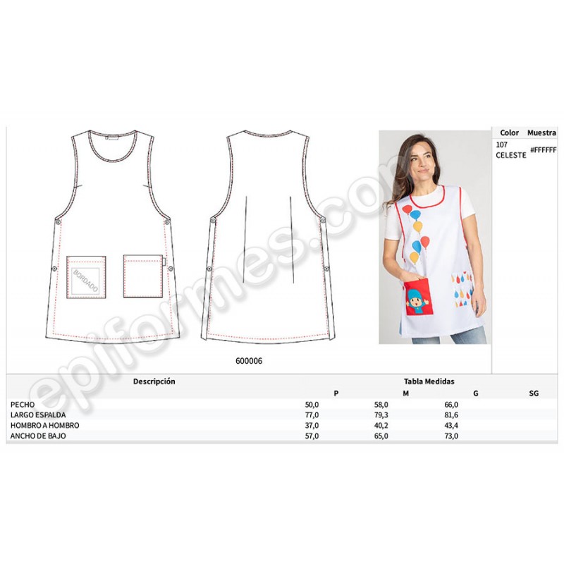 Blusa maestra pocoyo