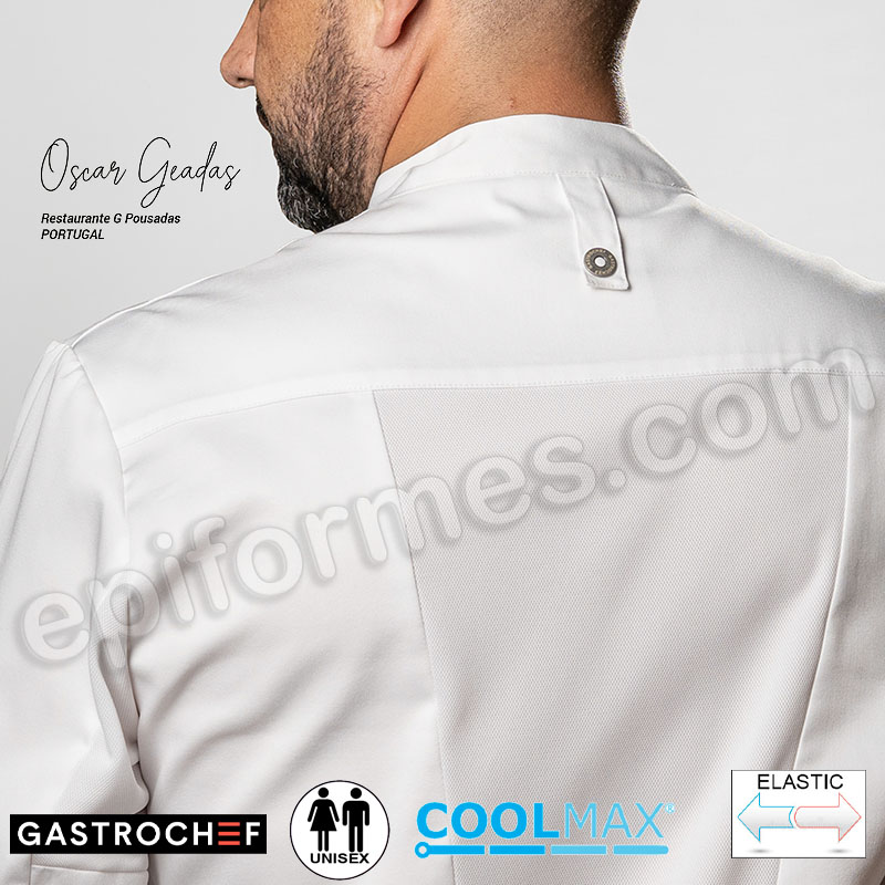 Chaqueta cocinero Oscar Geadas