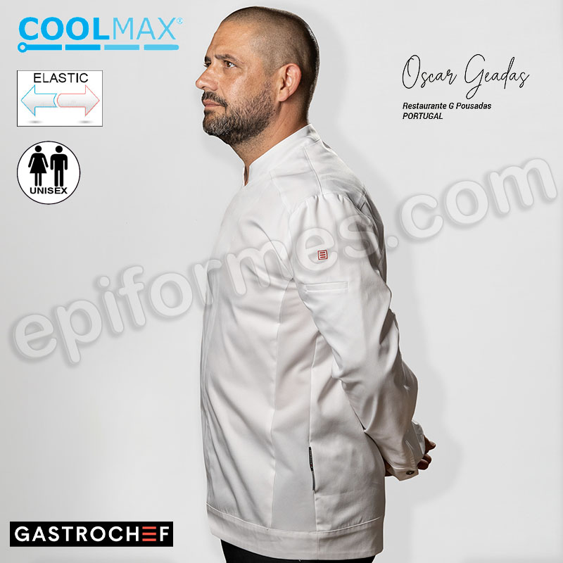 Chaqueta cocinero Oscar Geadas