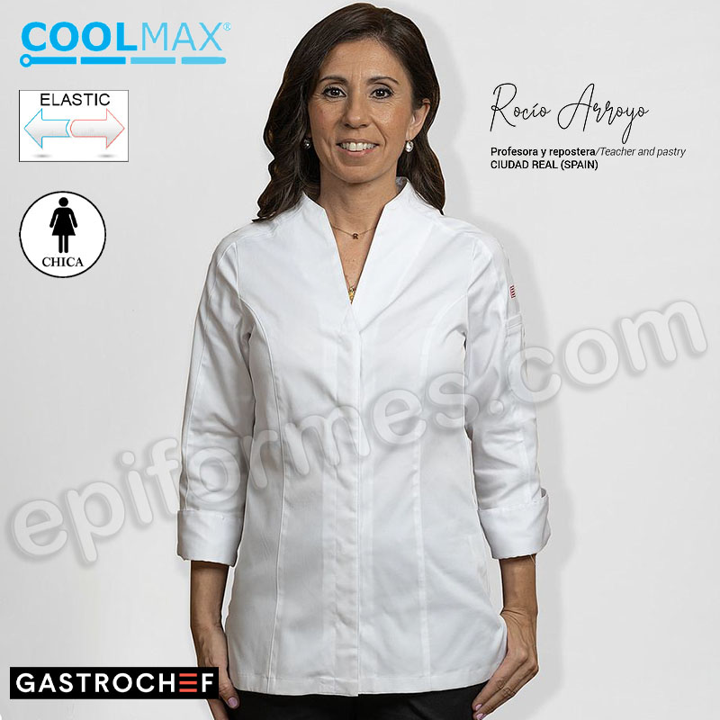 Chaqueta cocinera  Rocio Arroyo