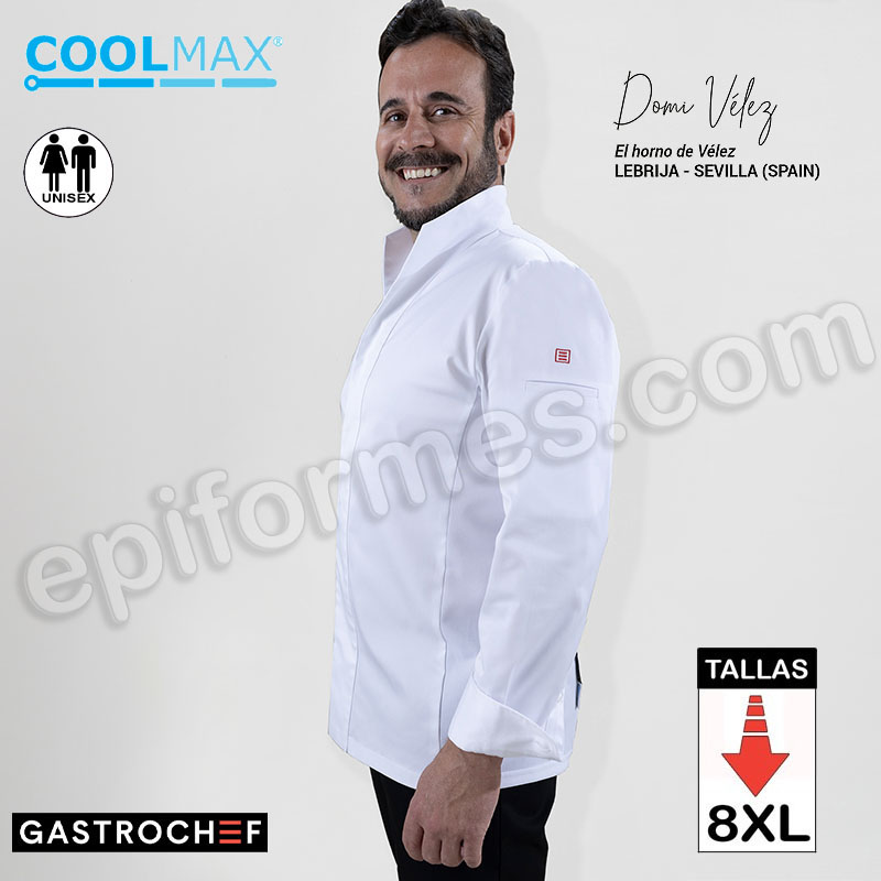 Chaqueta cocinero Domi Vélez