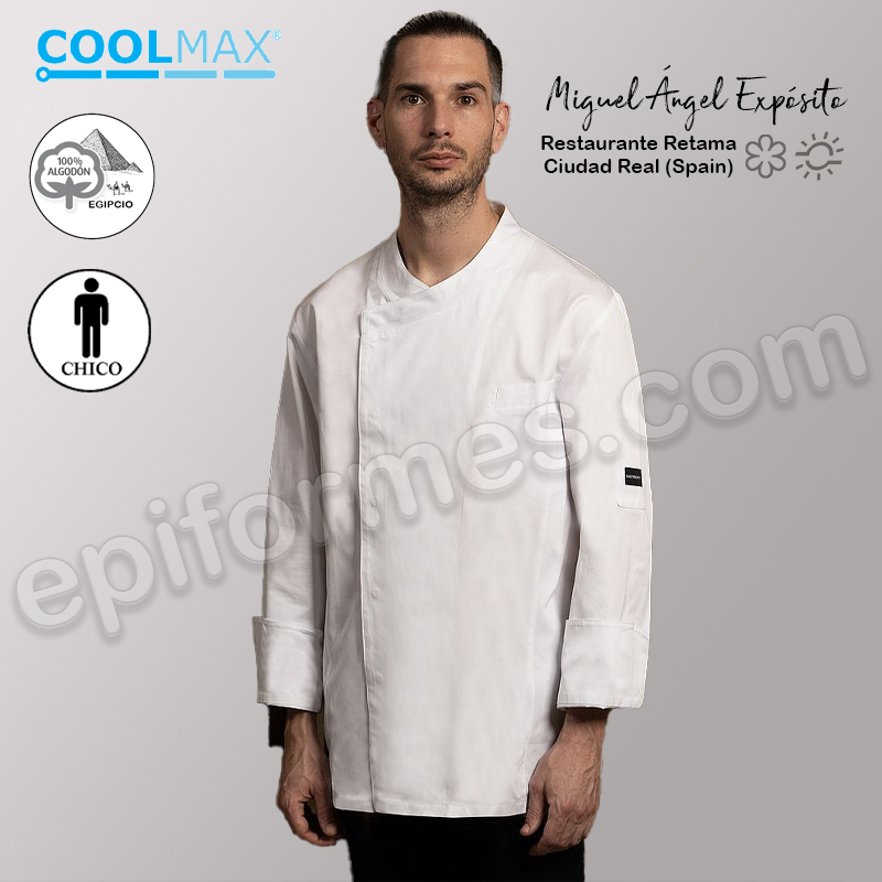 Chaqueta cocina Miguel Ángel Expósito