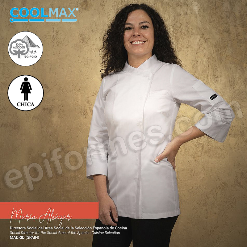 Chaqueta cocinera María Alcazar