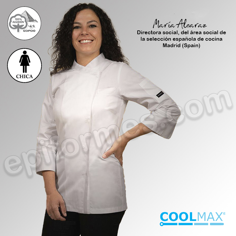 Chaqueta cocinera María Alcazar