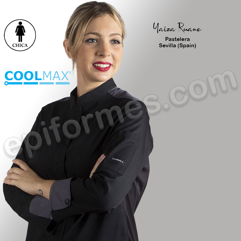 Chaqueta cocinera Yaiza Ruano