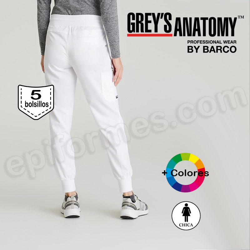 Pantalón Sanitario Eden Jogger, grey´s Anatomy mujer