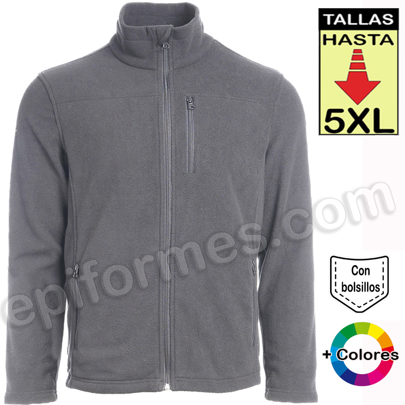 Polar básico unisex en 5 colores, hasta la 5XL