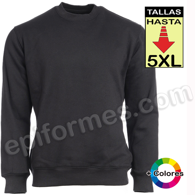 Sudadera básica unisex en 5 colores, hasta la 5XL