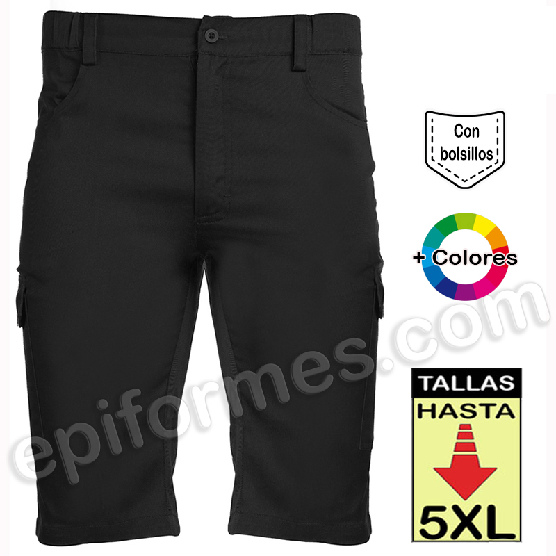 Bermudas básicas, hasta la 5XL