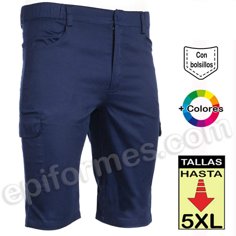 Bermudas básicas, hasta la 5XL