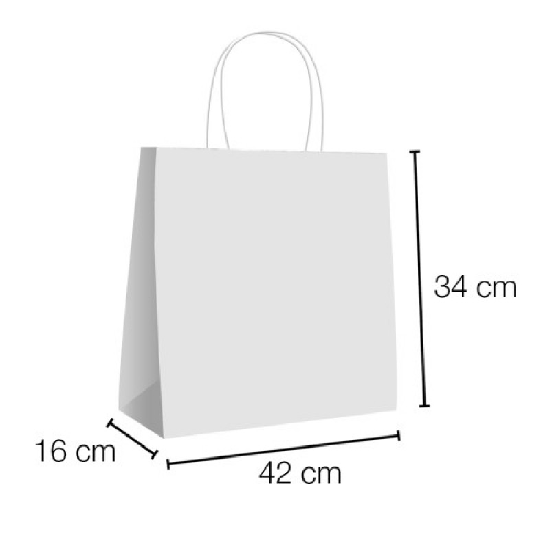 250 Bolsas de papel Kraft 