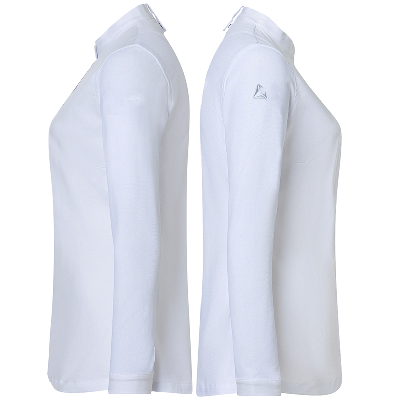 Chaqueta chef mujer, diamond blanca