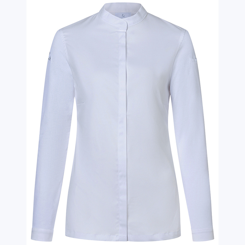 Chaqueta chef mujer, diamond blanca