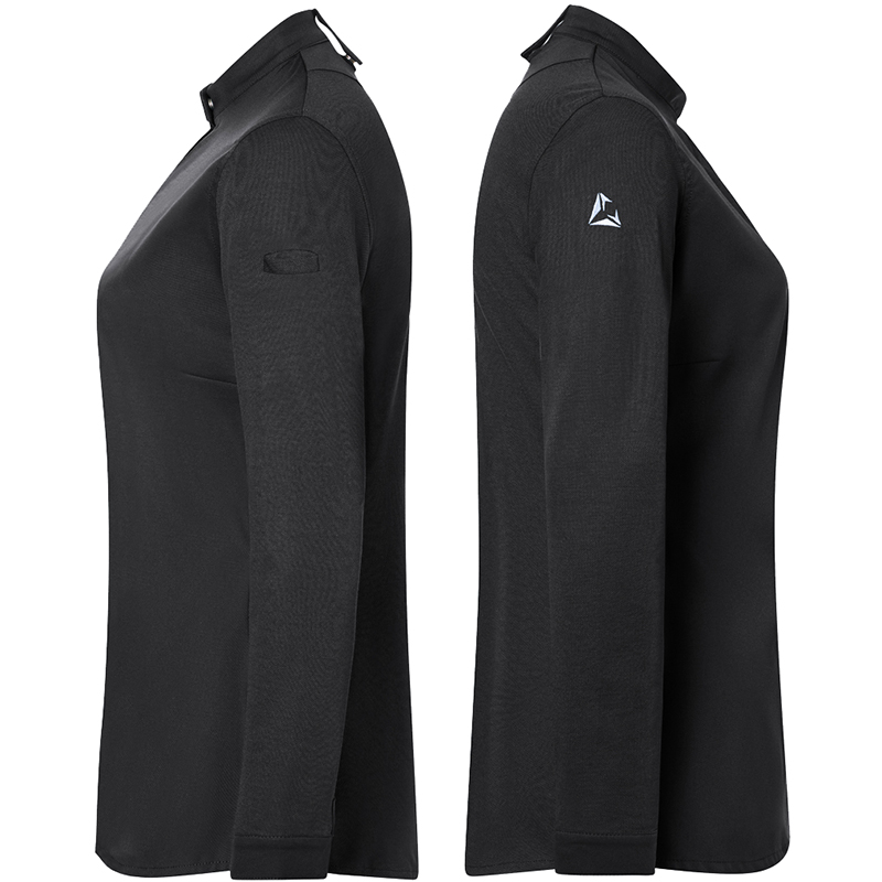 Chaqueta, chef mujer, diamond negra