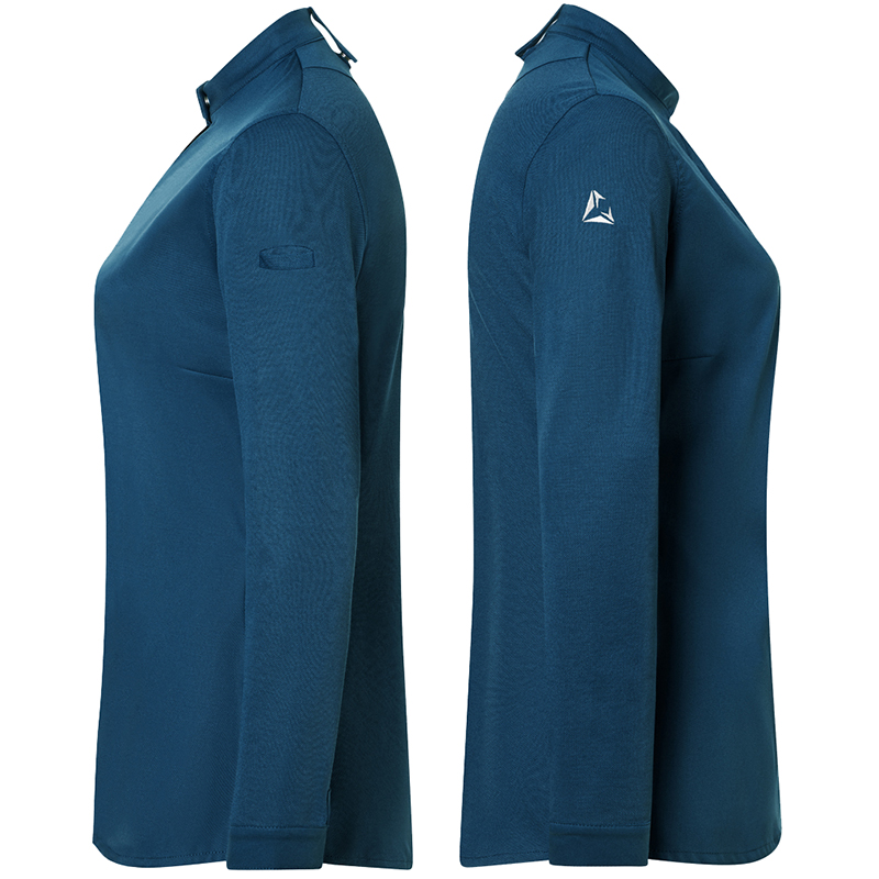 Chaqueta chef,mujer, diamond azul acero
