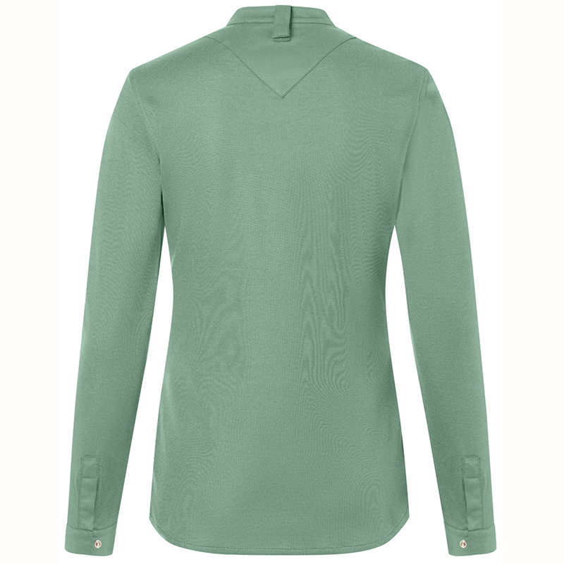Chaqueta chef mujer, diamond Verde pastel