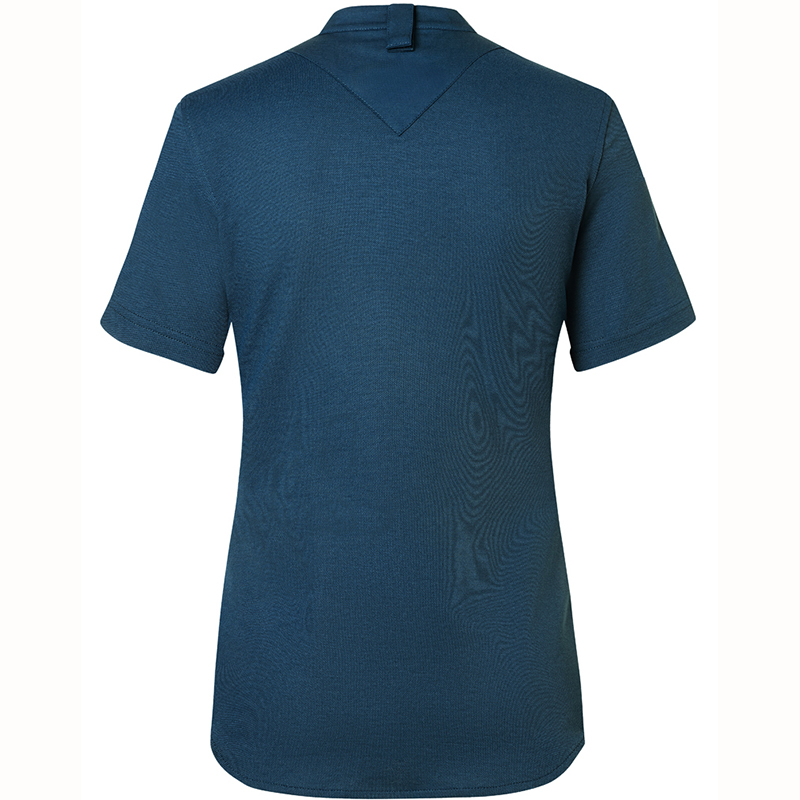 Chaqueta de cocinera diamond Azul acero