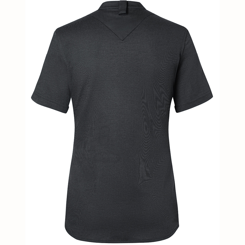 Chaqueta de cocinera diamond Negro