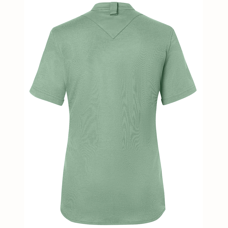 Chaqueta de cocinera diamond Verde pastel