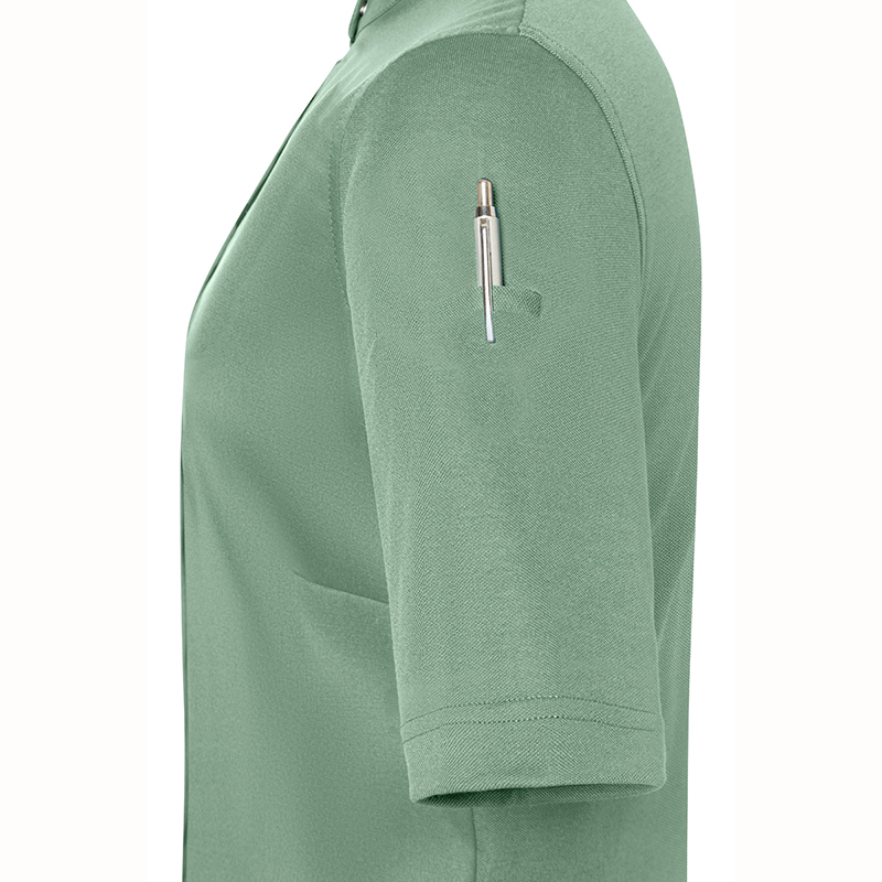 Chaqueta de cocinera diamond Verde pastel