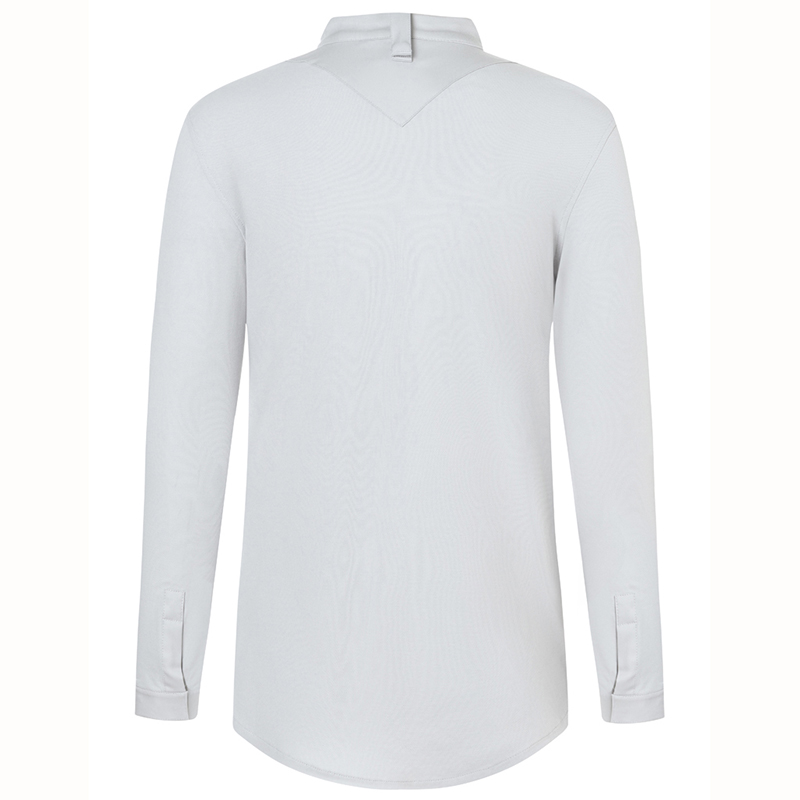 Chaqueta chef diamond manga larga Gris plateado
