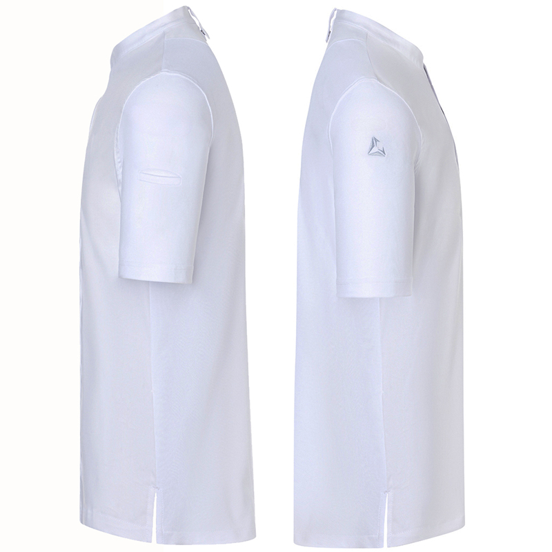 Chaqueta de chef diamond Blanco