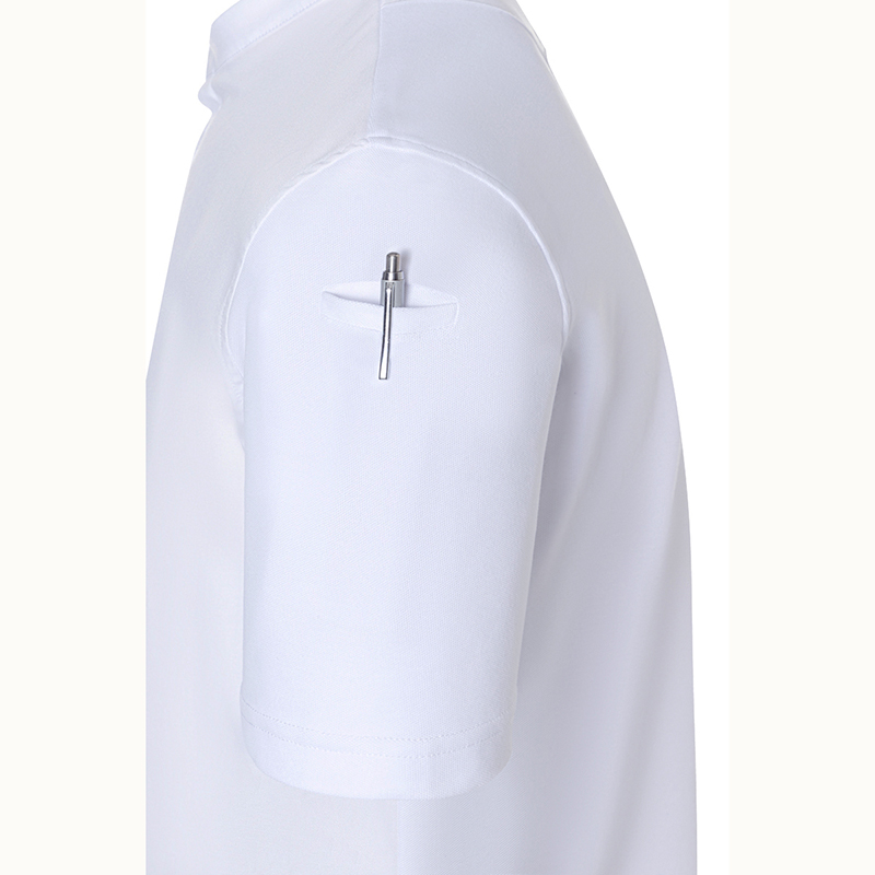Chaqueta de chef diamond Blanco