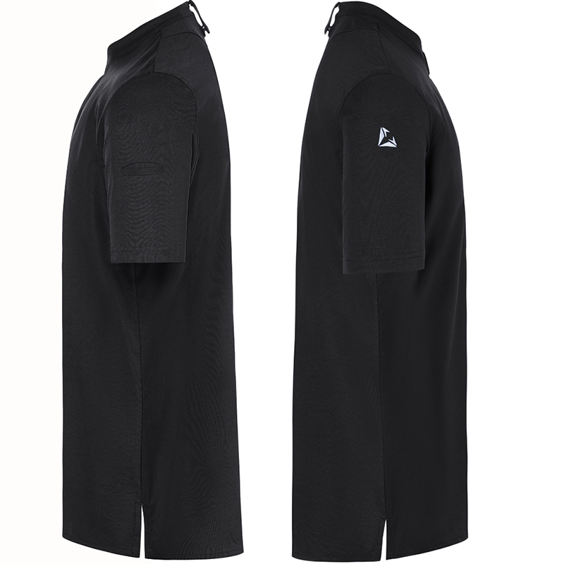 Chaqueta de chef diamond negro