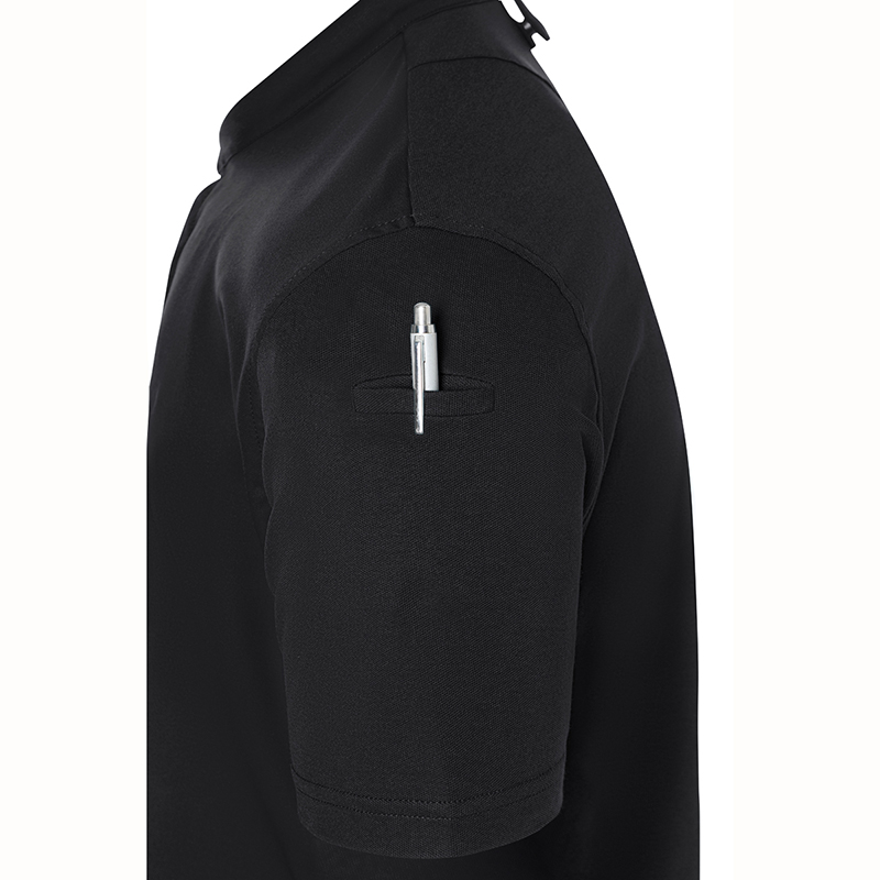 Chaqueta de chef diamond negro