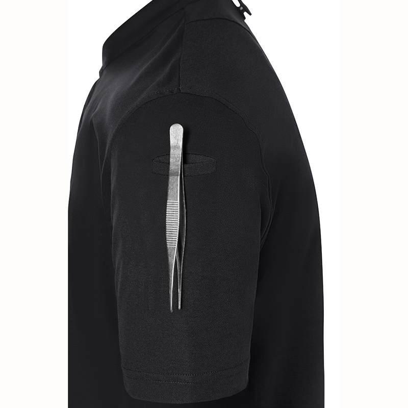 Chaqueta de chef diamond negro