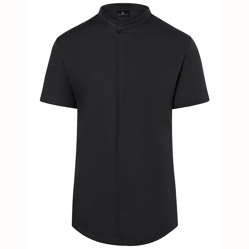 Chaqueta de chef diamond negro