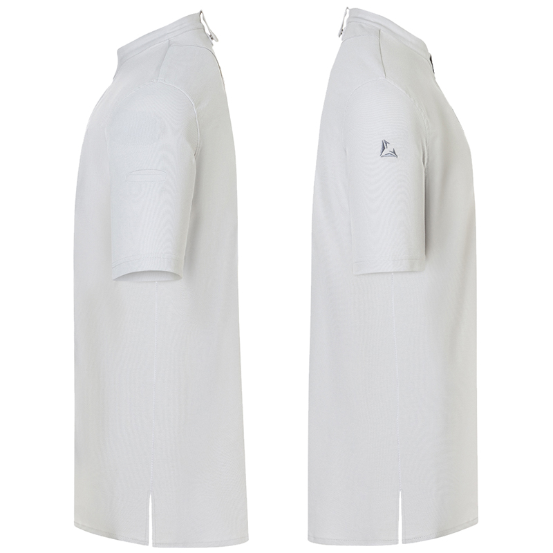 Chaqueta de chef diamond Gris plata