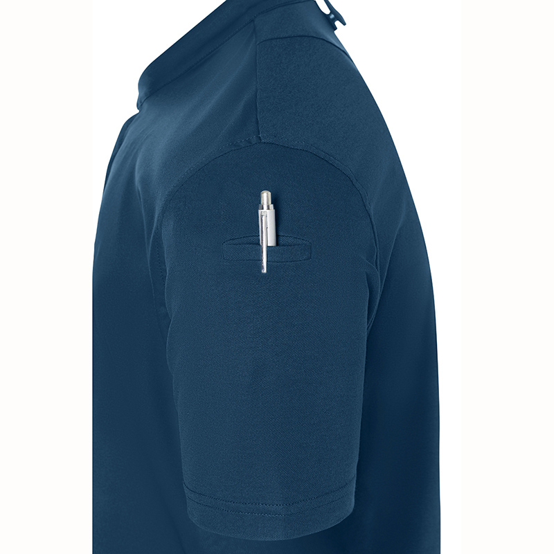 Chaqueta de chef diamond Azul acero