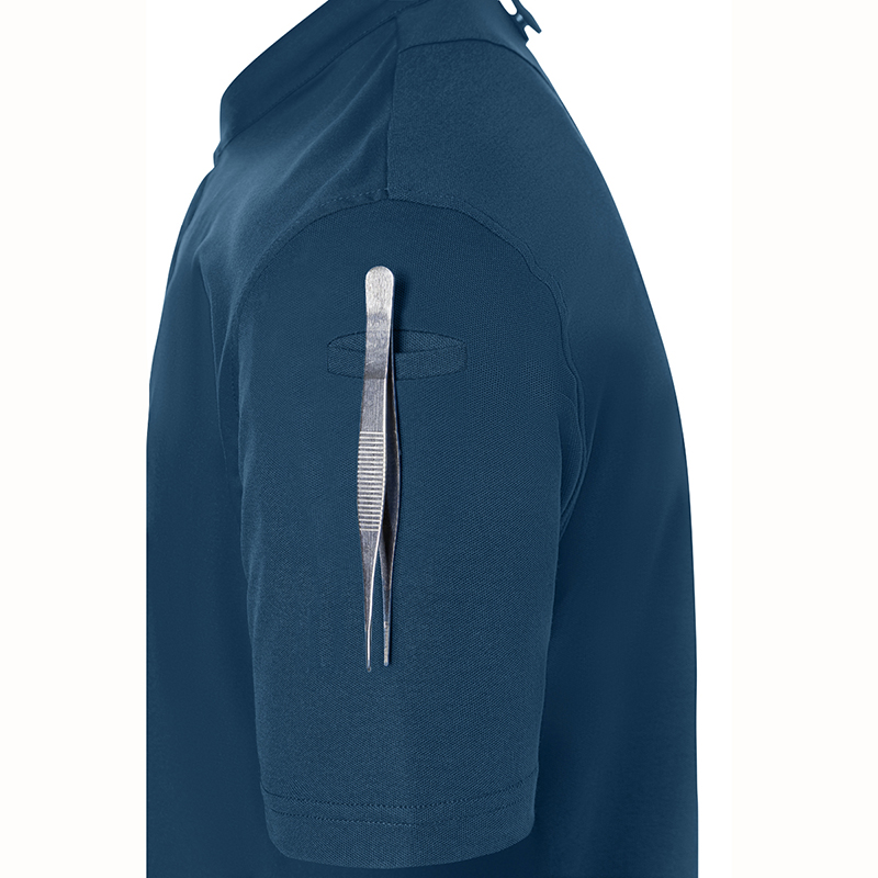 Chaqueta de chef diamond Azul acero