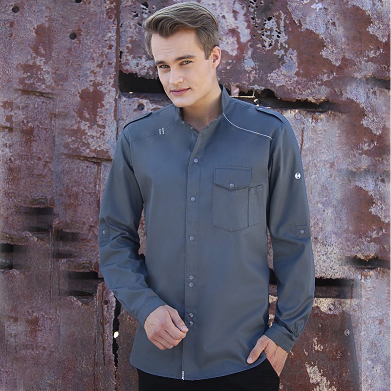 Camisa de chef única y elegante