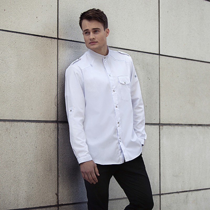 Camisa de chef única y elegante