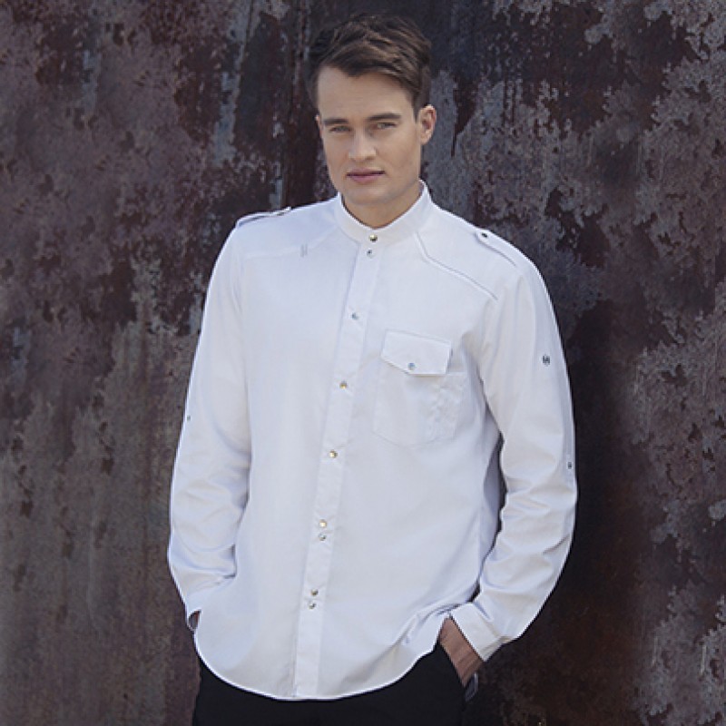 Camisa de chef única y elegante