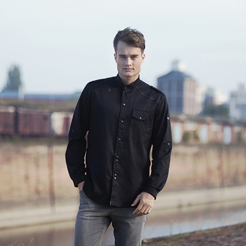 Camisa de chef única y elegante