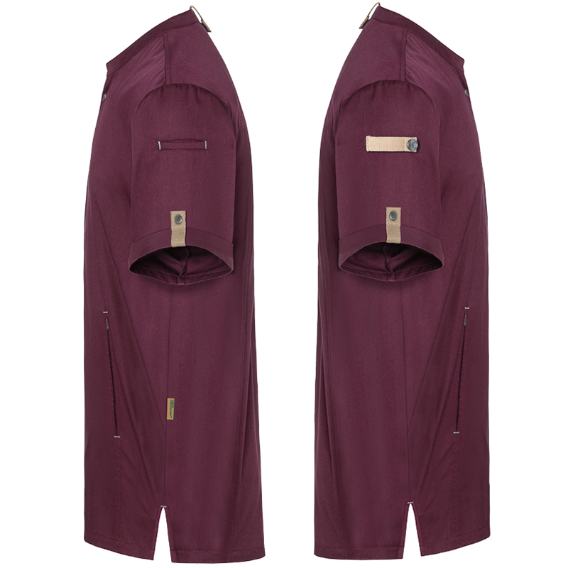 Chaqueta de chef ecológica, certificada.