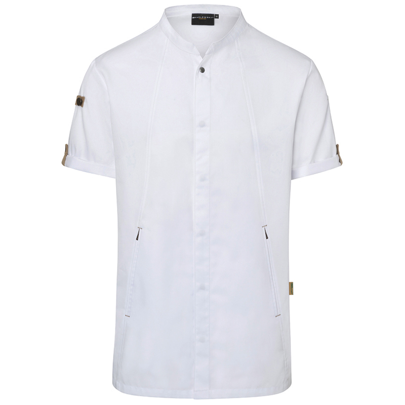 Chaqueta de chef ecológica, certificada.